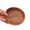 Origen: Madera de Acacia, Madera Maciza, Cuenco Redondo, Madera Natural, Estilo Japonés, Cuenco Grande, Restaurante, Antiescaldante, Conserva el Calor, Ensaladera