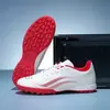 Nuevos zapatos de fútbol de corte bajo para niños con tacos largos y cortos para venta transfronteriza, adecuados para estudiantes de primaria y secundaria y adolescentes, zapatillas deportivas de entrenamiento, tallas 30-46