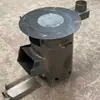 Fogão a Lenha para Casa Rural para Aquecimento e Cozinha, Fogão Integrado com Chapa de Aço Espessada para Queimar Carvão, Adequado para Uso Interno e Externo