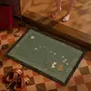 Alfombrilla de Piso de Barro Diatómico Estilo Vintage Absorbente de Agua Secado Rápido Alfombrilla de Piso para Baño Resistente a la Suciedad Doméstica Resistente al Desgaste Antideslizante Alfombrilla para Pies Se Puede Cortar Al Por Mayor