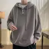 Venta al por mayor de fabricantes de sudaderas con capucha para hombre para otoño e invierno, tejido de punto pullover retro casual estilo japonés, envío directo disponible