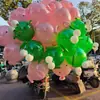 Globo de cerdo luminoso red-hot caricatura infantil salida de primavera bolsa de materiales creativos diy puesto de venta de productos pequeños