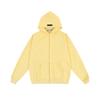 Fog Multi-Line Essentials Marca Americana Tendência Jaqueta Cardigan com Zíper Moletom com Capuz Pesado Outono e Inverno Ins