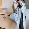 Bolso pequeño cuadrado vintage, bandolera de lona, bolso de tela lavada, bolso de viaje para estudiantes, bolso de tela sencillo, bolso de hombro informal.