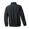 Casaco casual masculino de cor sólida com gola para primavera e outono, jaqueta de moda coreana, conjunto de baseball, outlet de fábrica