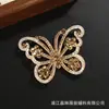 Acessórios de Joias Borboleta com Strass, Apliques de Borboleta Vazados de Alta Qualidade, Presilhas de Cabelo DIY Feitas à Mão, Bolsas para Sapatos, Acessórios de Vestuário