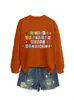 Sudadera de mujer de moda y versátil para comercio exterior, construida por profesores peculiares para Amazon, eBay y sitio independiente