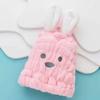 [Empaquetado Individualmente] Gorro Secador de Pelo para Niños, Gorro de Ducha de Terciopelo de Coral, Toalla para la Cabeza, Súper Absorbente, Secado Rápido, Bebé Lindo