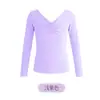Ropa de Práctica de Baile para Niñas Top de Manga Larga para Niñas Traje para Examen de Ballet Chino Danza Clásica