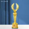 Nuevo Trofeo de Resina Creativa de Cristal para Concursos Musicales, de Canto y de Danza Infantiles, Medalla Especial de Premio para el Día del Niño