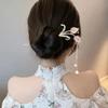 Grampo de Sândalo para Mulheres, Novo Grampo de Madeira Estilo Chinês, Estilo Antigo, Grampo de Madeira de Alta Qualidade, Estilo Étnico, Grampo Moderno