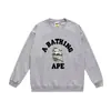 Suministro Transfronterizo y Comercio Exterior al por Mayor Marca de Moda Bape Cabeza de Mono Sudadera de Cuello Redondo Otoño e Invierno Tiburón Top Chaqueta 7