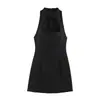 Venta Caliente Transfronteriza AliExpress Nuevas Llegadas Primavera 2026 Vestido Mini Ajustado de Temperamento para Mujer con Abertura 7806444