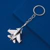 Llavero con modelo de avión de aleación, modelo de caza del ejército del cielo vacío, colgante para llave de coche, comercio exterior, gran oferta