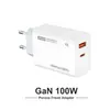 Cargador de Pared Multifuente 100Wac Adaptador de Corriente 5V3A Carga Rápida Pd25W Cargador de Teléfono Móvil Certificado 3C