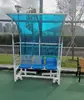 Refugio Protector de Fútbol, Banco Móvil con 4, 5, 6 u 8 Asientos, Banco con Sombrilla para Descanso de Entrenador y Jugadores