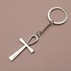 Temu Xiyin AliExpress Amazon Explosions Jewelry Chaveiro com Pingente de Cruz Simples