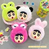 Nuevo Colgante de Muñeca de Animales Mixtos Original Autorizado de Crayon Shin-Chan Dibujo Animado Lindo y Exquisito Muñeca Regalo Venta al por Mayor