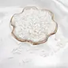 ABS Bege moagem de água destaque moldado imitação de pérola diy acessórios de joias pulseira feita à mão colar pingente grampo de cabelo