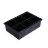 Máquina de hielo casera DIY para el hogar Bandeja de cubitos de hielo de silicona de 6 rejillas Caja de hielo Bandeja de 6 piezas para hacer hielo Adecuado para la cocina
