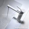 Kaiping Youjia baño Lavabo de cobre grifo de un agujero lavabo de encimera blanco asiático monomando grifo redondo 30082