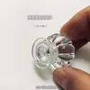 Mango Transparente Cubierta de Acrílico para Electrodomésticos Mango de Mueble Linterna de Corona Mango de Calabaza con Agujeros Mango de Cristal