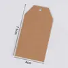 Marcador de Papel Kraft Retro con Forma Especial Personalizado al Por Mayor para Graffiti DIY, Etiqueta, Bolsa de Regalo para Empaque, Tarjeta de Mensaje