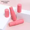 Tubo de Pomada de Lithospermum Personalizado, Barra Contorneadora, Barra de Mascarilla de Arcilla, Tubo de Bálsamo Labial, Tubo Vacío Rotatorio Redondo Rosa de 9g