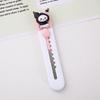 Cuchillo de Arte Personalizado Creativo Lindo Cuchillo de Dibujos Animados Desmontable Cuchillo Express Suministros Culturales para el Aprendizaje Cuchillo para Papel Tapiz Hecho a Mano Venta al por Mayor