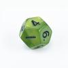 Tutorial de Mesa para Jogo de RPG com Dados de Acrílico: Jogo de Tabuleiro d12, Dados Transparentes de 12 Lados COC com Textura de Pérola (Cooperação transfronteiriça)
