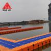 Plataforma Flutuante de Plástico Pontão Caixa Flutuante Plataforma Flutuante de Aquicultura Reservatório de Pesca Piscina Flutuante Amiga da Água ao Ar Livre Grande Flutuabilidade