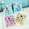 Conjunto de Papelaria Fofo da Série Snoopy com Vários Estilos, Canetas Apagáveis, Canetas de Adesivo, Canetas Esferográficas de Dez Cores, Marcadores e Carimbos