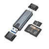 Lector de tarjetas Jinghua USB 3.0 cámara grabadora todo en uno 3.0 multifunción alta velocidad TF tarjeta de teléfono móvil tarjeta SD