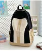 Mochila de Color Bloqueo Estilo Coreano Dopamina para Mujer, Bolso Escolar Versátil para Estudiante Universitario, Bolsa Ita Linda de Alta Apariencia, Mochila para Estudiante de Secundaria
