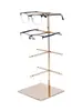 Suporte de Exibição de Óculos de Aço Inoxidável de Múltiplas Camadas para Lojas de Ótica, Porta-Óculos de Mesa, Suporte para Óculos de Sol, Adereços de Exibição