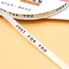 Ventas Directas de Fábrica Cinta Acanalada Blanca de 1.0m Estilo Ins Cinta para Pasteles Cinta para Envolver Regalos Decoración de Ramo en Inglés