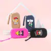 Bolsa cruzada de silicona creativa y linda para productos al contado transfronterizos, bolsa de almacenamiento con cremallera, venta al por mayor, cruzada portátil, funda para teléfono DIY