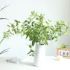 Hojas de Planta de Simulación Diseño Floral Pasillo de Auditorio Decoración de Techo Flores Artificiales Ramas Largas 11 Cabezas Hojas de Clemátide de Simulación