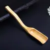 Cuchara de Bambú para Té Cuchara de Ébano para Té Cuchara para Té de Palo de Rosa Cuchara para Hojas de Té Juego de Té Gongfu Seis Caballeros Accesorios Tao