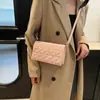Bolsa Quadrada Pequena Rômbica Transfronteiriça Bolsa Rômbica Simples para o Dia a Dia Nova Bolsa de Ombro Transversal All-match de Verão para Mulheres