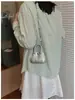 Yuezi Estilo Retro de Alta Gama 2026 Nuevo Bolso de Mano Mini para Mujer, Moda Coreana Versátil Diseño de Bolso de Hombro y Cruzado