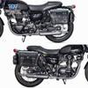 Muscle car Lobo adecuado para Kawasaki W800 alforja alforja retro caja lateral modificación bolsa para casco cinturón impermeable liberación rápida especial