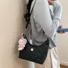Bolsa Clássica Estampada Nova de Verão 2026, Bolsa de Mão Texturizada de Alta Qualidade, Bolsa Transversal Versátil da Moda para o Dia a Dia