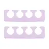 Esmalte de unha coloração nail art separador de dedo do pé separador de dedo do pé ferramenta auxiliar para aplicação de esmalte separador de dedo do pé TPE