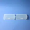 Caja de Papelería Grande, Caja de Plástico Transparente, Piezas de Ferretería, Empaque para Equipo de Pesca, Caja Vacía de PP con Cierre a Presión, Caja de Almacenamiento de Armadura Portátil