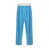 Calça com Cintura Elástica, Outono e Inverno Engrossada para Gestantes Tamanho Grande Calça Cirúrgica, Calça Ajustável Elástica para Doutor e Enfermeira