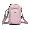 Nova Bolsa de Celular 2025 para Mulheres Versátil Pequena Bolsa para Garrafa de Água Leve Múltiplos Compartimentos Tecido de Nylon Ombro Único Transversal Pequena Bolsa