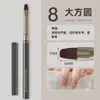Pluma delineadora para dibujo de nail art transfronterizo, tienda de uñas con pluma delineadora profesional, pluma Gouline, juego completo de plumas para dibujo de flores a puntos, pluma de dibujo a color
