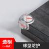 Fábrica Fuente Protección Transparente para Esquinas de Mesa Esquina Protección Anti-colisión para Niños Esquina de Ventana Mesa de Café Muebles Gabinete Esquina Anti-colisión