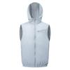 Ropa de aire acondicionado de refrigeración de verano, ropa de trabajo al aire libre con ventilador de enfriamiento, chaleco de protección para la construcción de hombres, a prueba de verano, soldadura eléctrica, protección laboral para la construcción